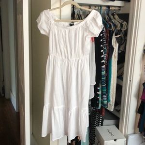 Off the shoulder JCrew dress